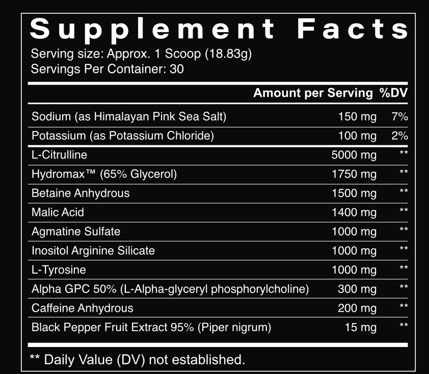 Fruit Punch Pre-Workout
