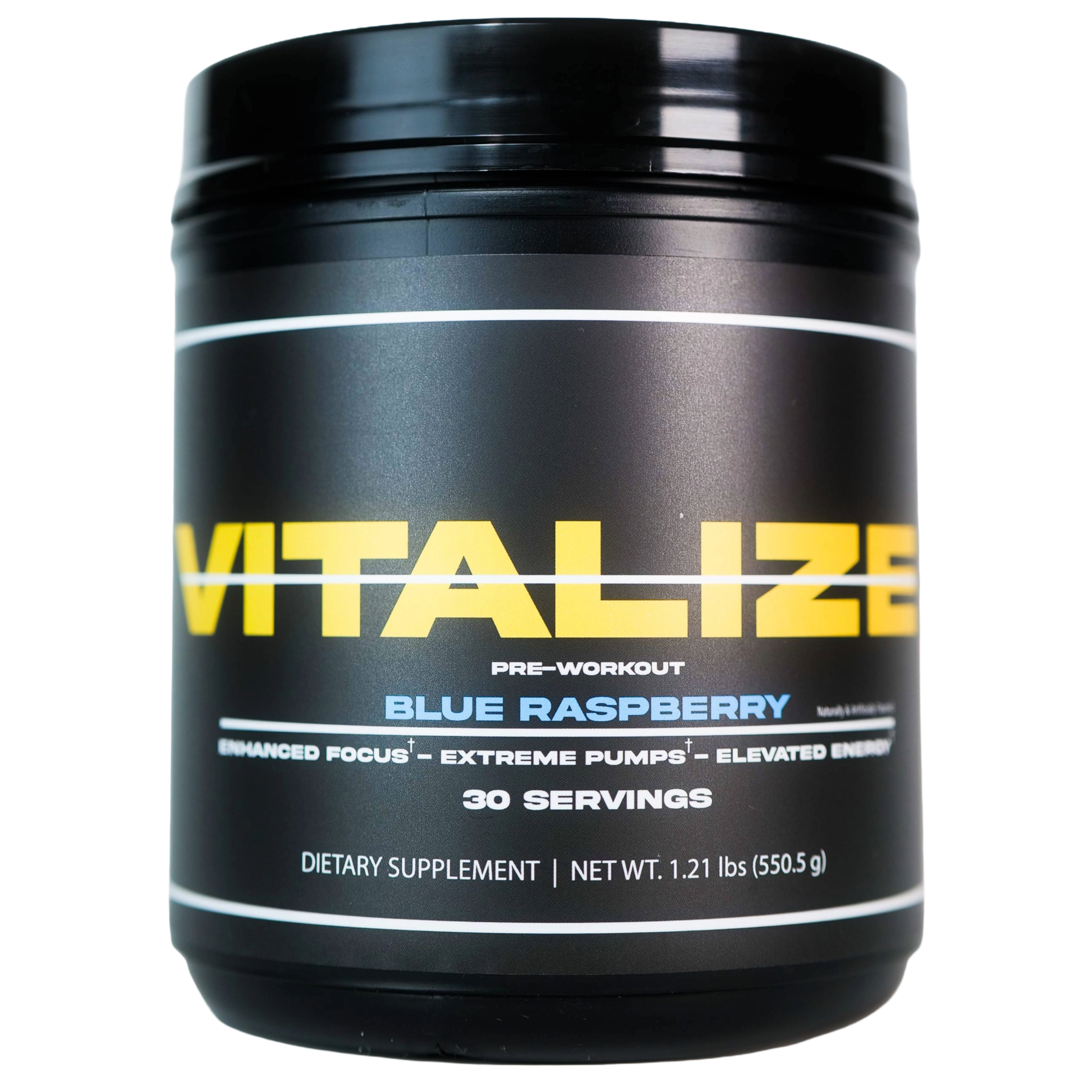 Blue Raspberry Pre-Workout – VITALIZE